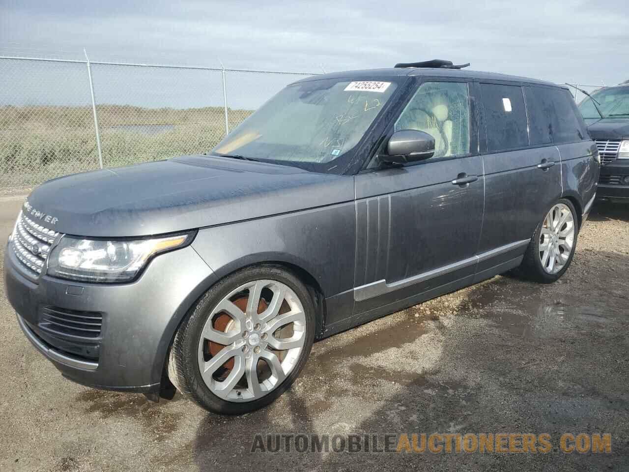 SALGS2VF7FA233595 LAND ROVER RANGEROVER 2015