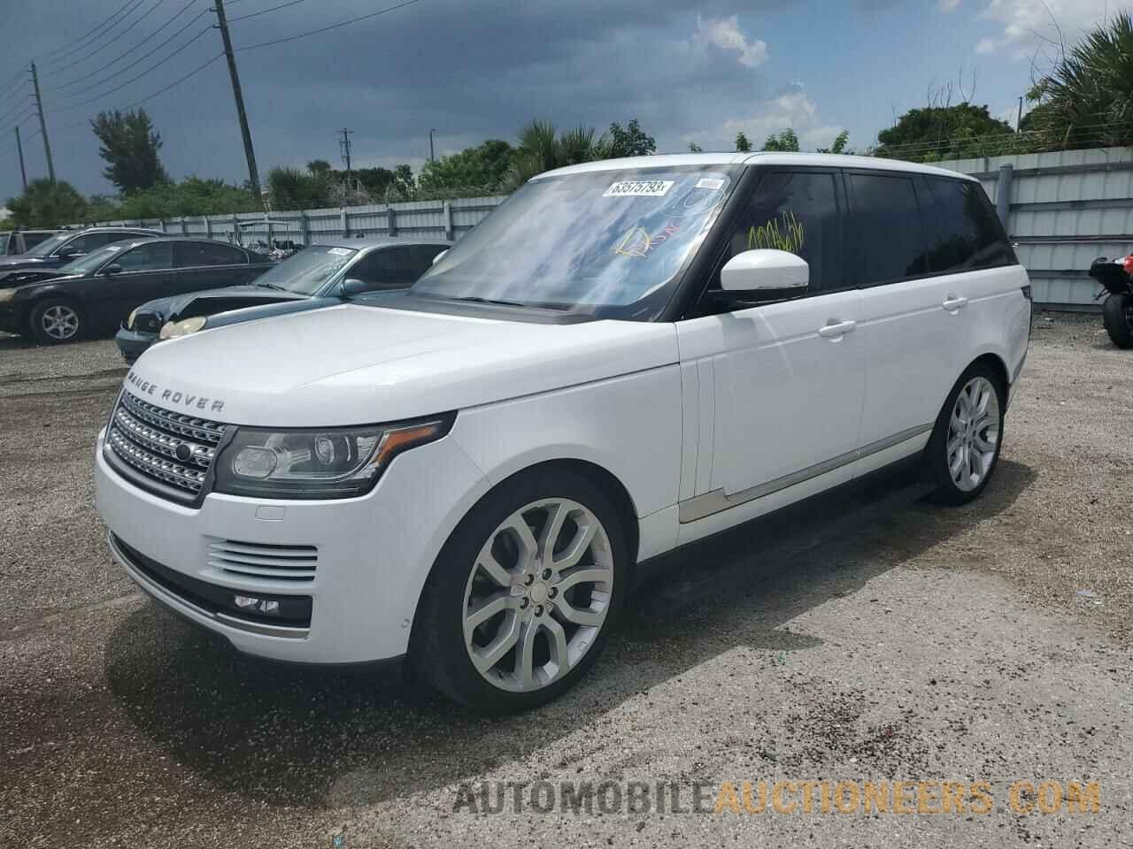 SALGS2VF7GA254206 LAND ROVER RANGEROVER 2016