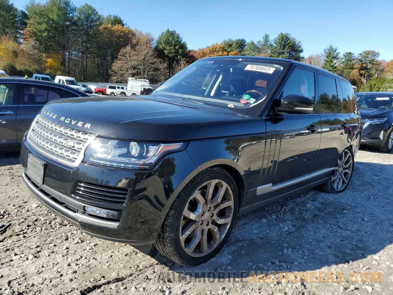 SALGS2VF7GA255629 LAND ROVER RANGEROVER 2016