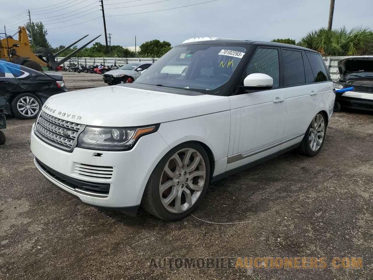 SALGS2VF7GA256277 LAND ROVER RANGEROVER 2016