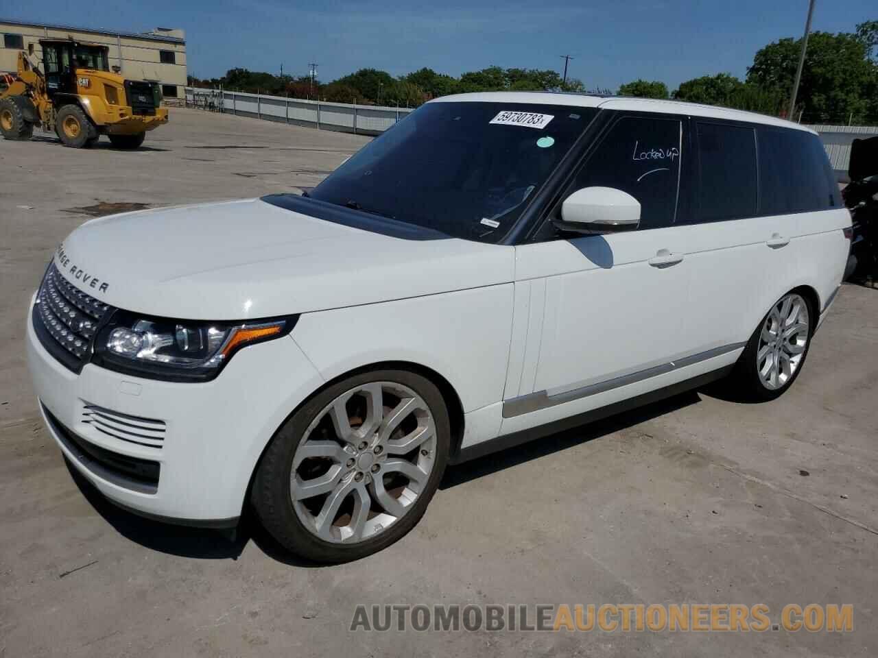 SALGS2VF7GA268364 LAND ROVER RANGEROVER 2016