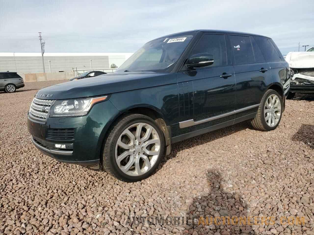 SALGS2VF7GA275797 LAND ROVER RANGEROVER 2016