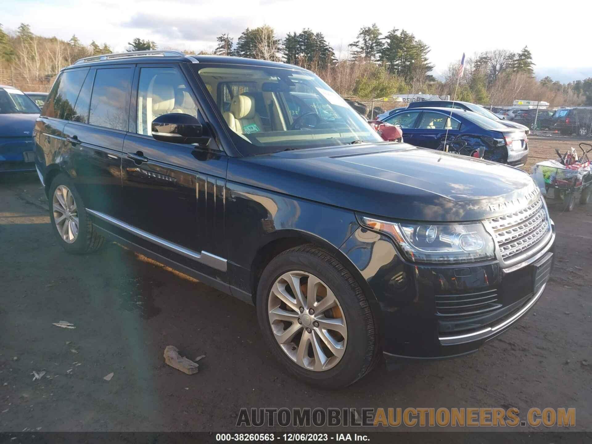 SALGS2VF8FA199179 LAND ROVER RANGE ROVER 2015