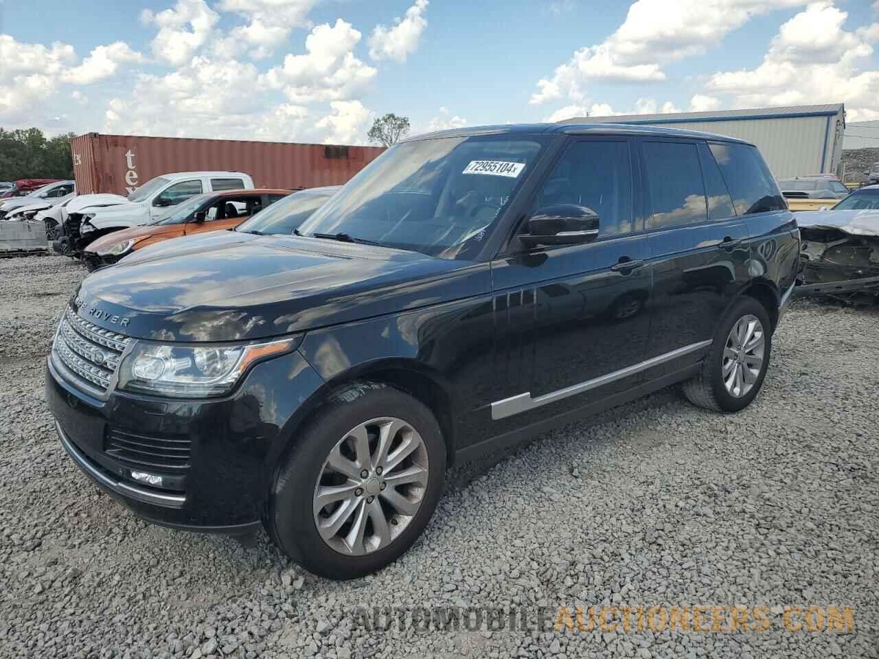 SALGS2VF8FA205191 LAND ROVER RANGEROVER 2015