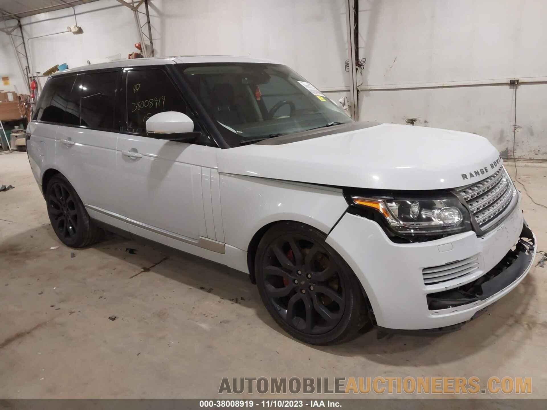 SALGS2VF8FA224212 LAND ROVER RANGE ROVER 2015