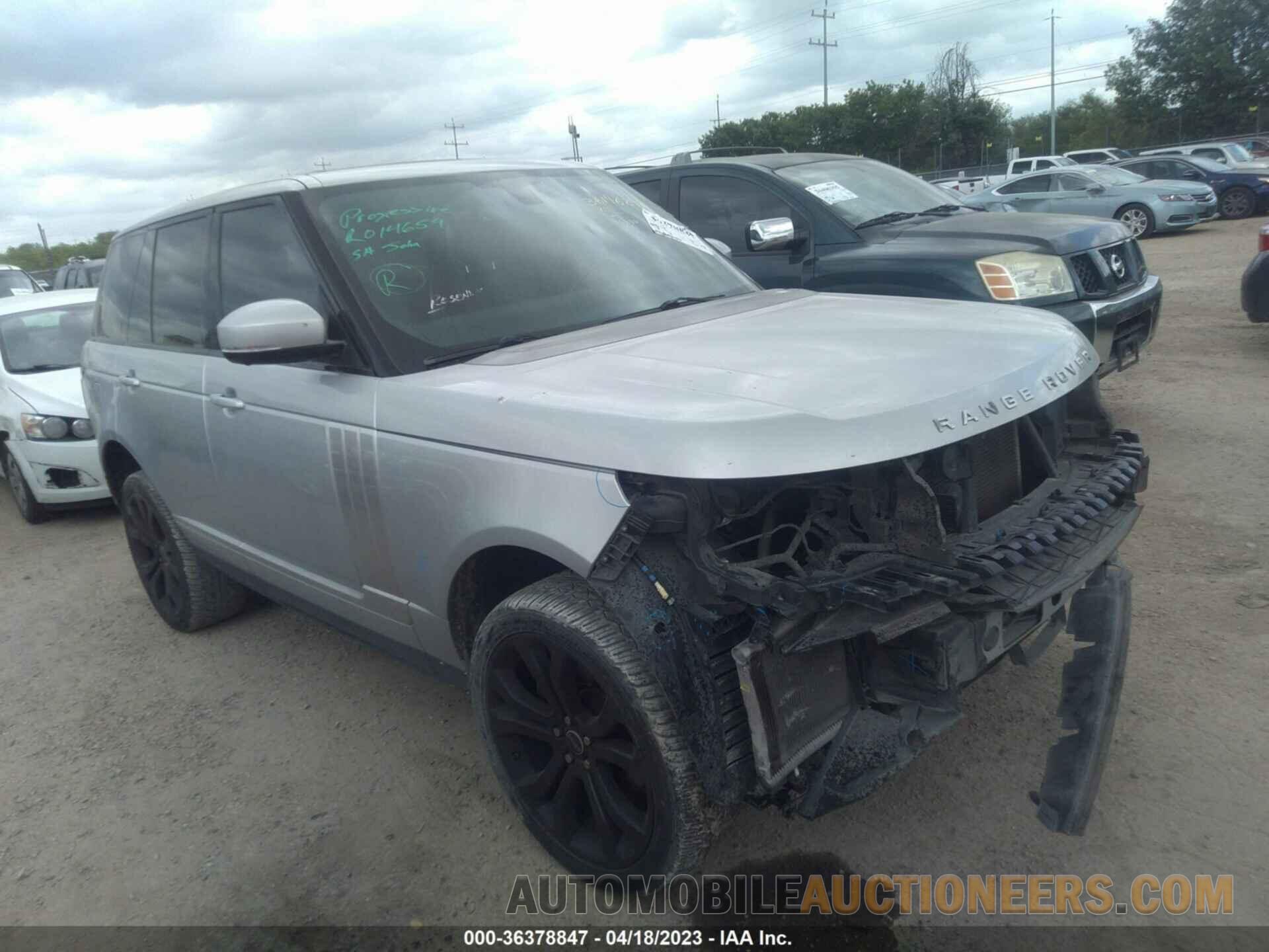 SALGS2VF8FA233864 LAND ROVER RANGE ROVER 2015