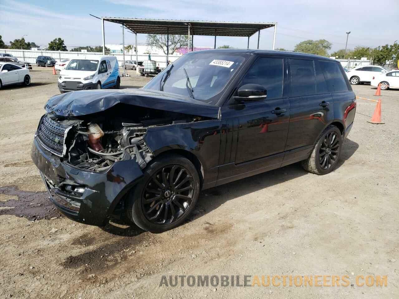 SALGS2VF8GA265263 LAND ROVER RANGEROVER 2016