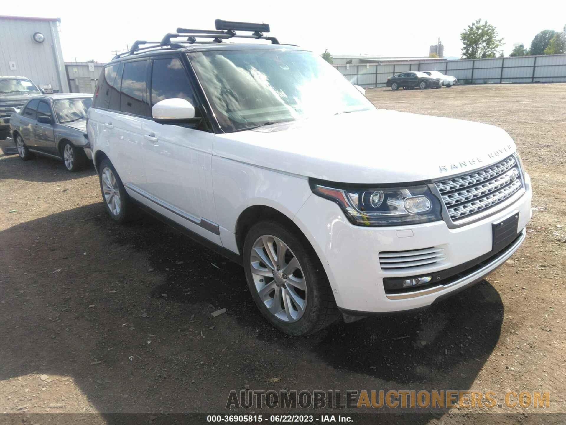 SALGS2VF9FA205605 LAND ROVER RANGE ROVER 2015