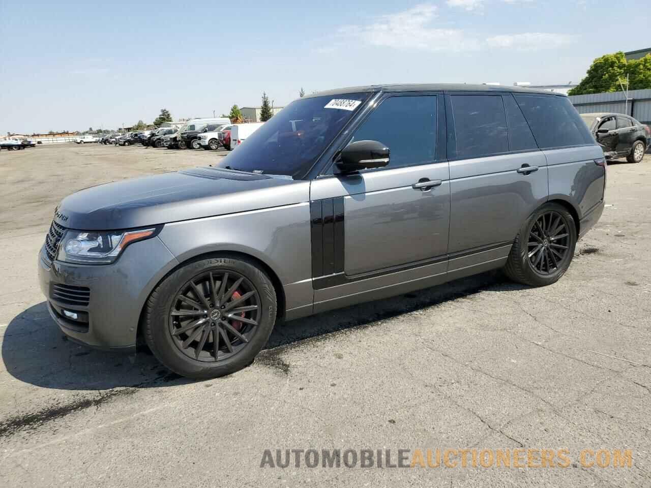 SALGS2VF9GA265207 LAND ROVER RANGEROVER 2016