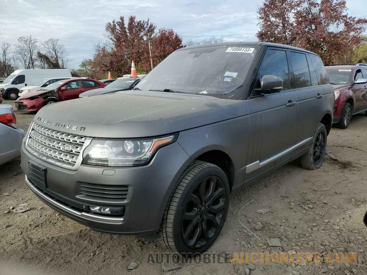 SALGS2VFXFA209632 LAND ROVER RANGEROVER 2015