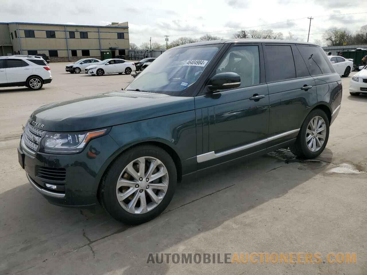 SALGS2VFXGA270688 LAND ROVER RANGEROVER 2016