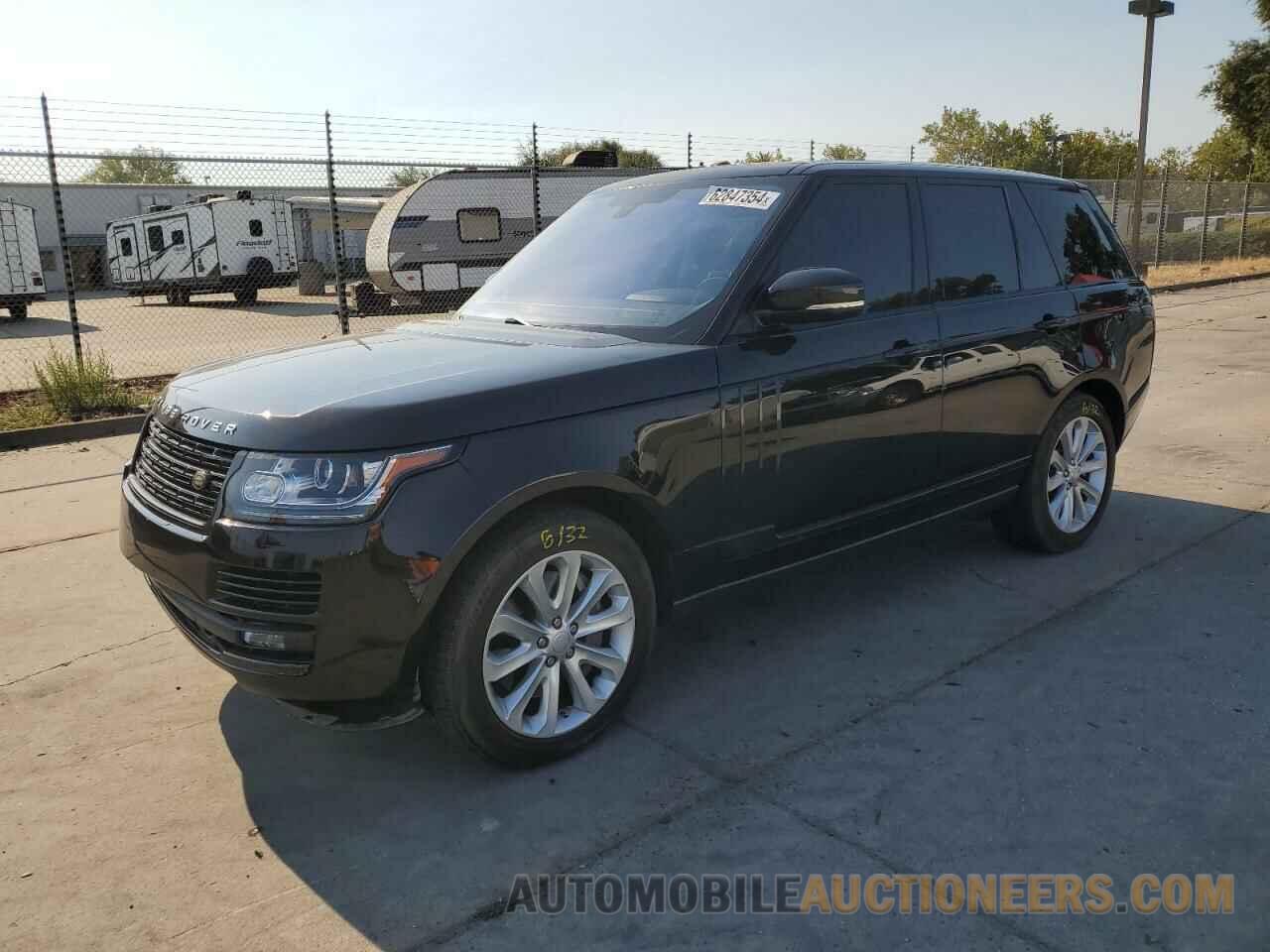 SALGS2VFXGA278869 LAND ROVER RANGEROVER 2016