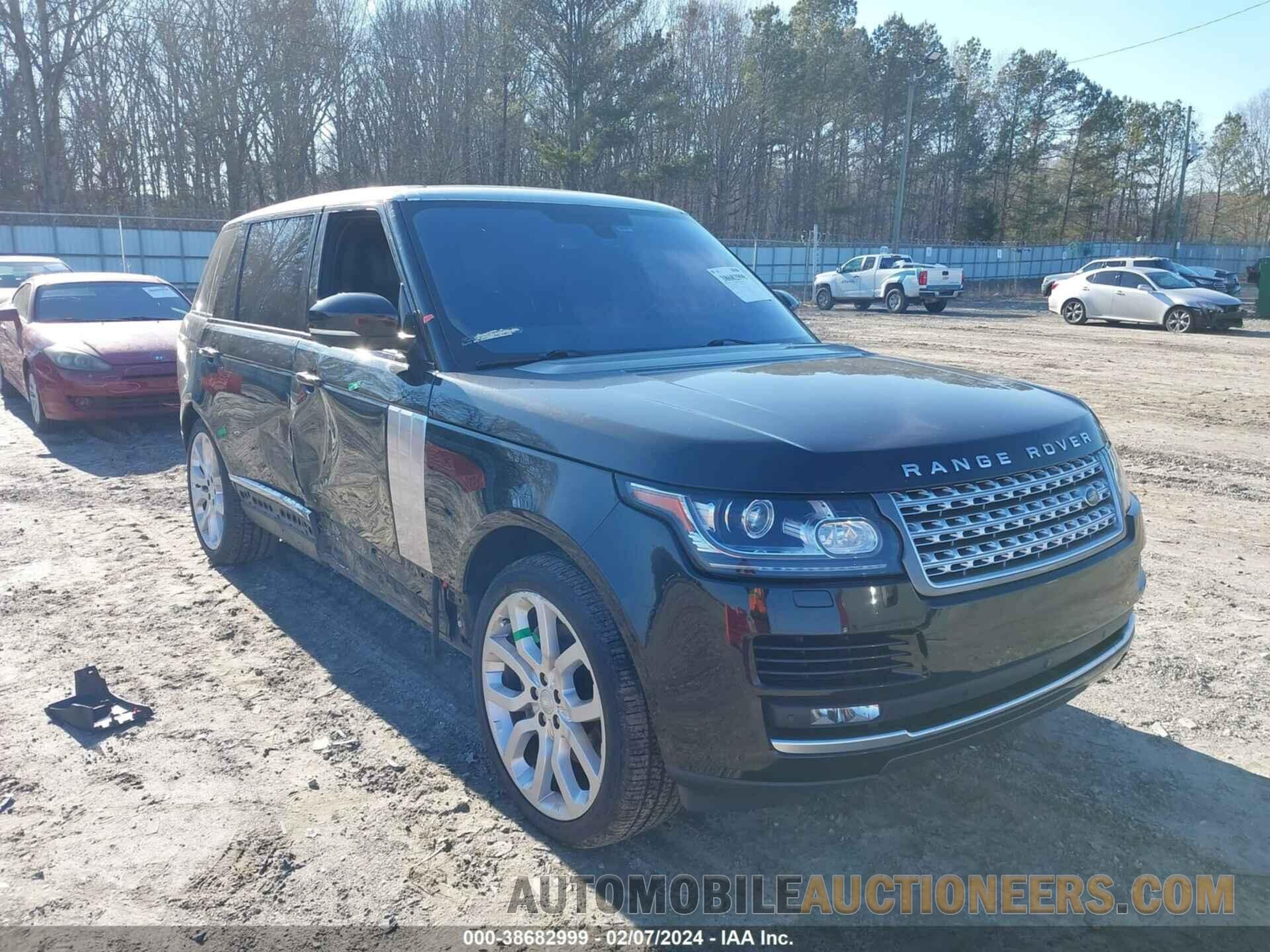 SALGS3EF0GA252691 LAND ROVER RANGE ROVER 2016