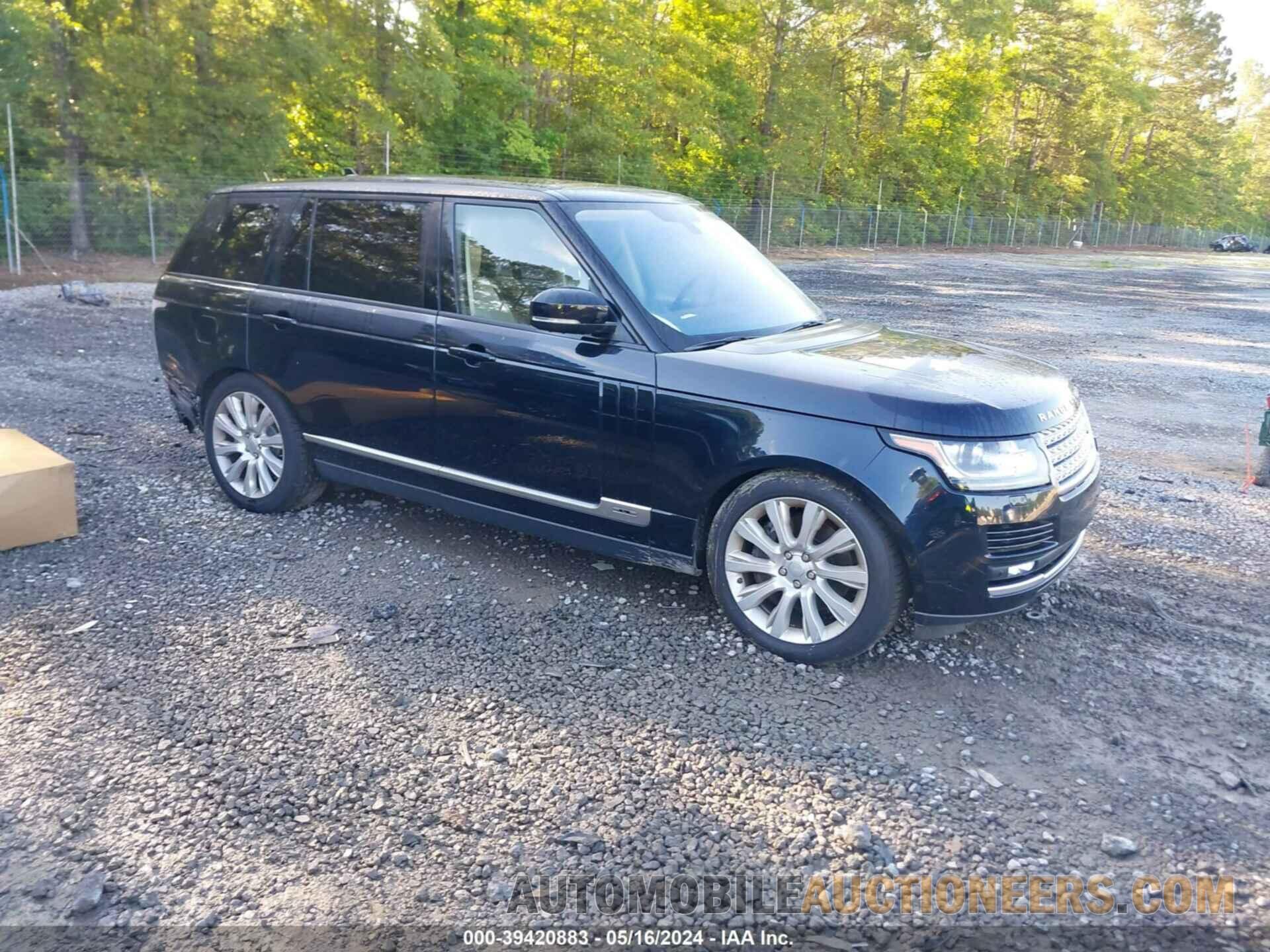 SALGS3EF0GA257261 LAND ROVER RANGE ROVER 2016