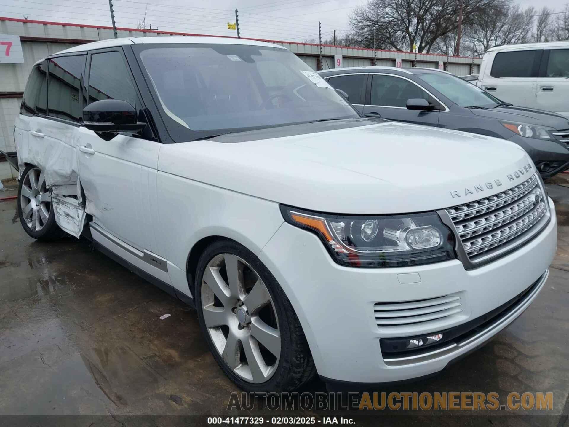 SALGS3EF0GA274223 LAND ROVER RANGE ROVER 2016