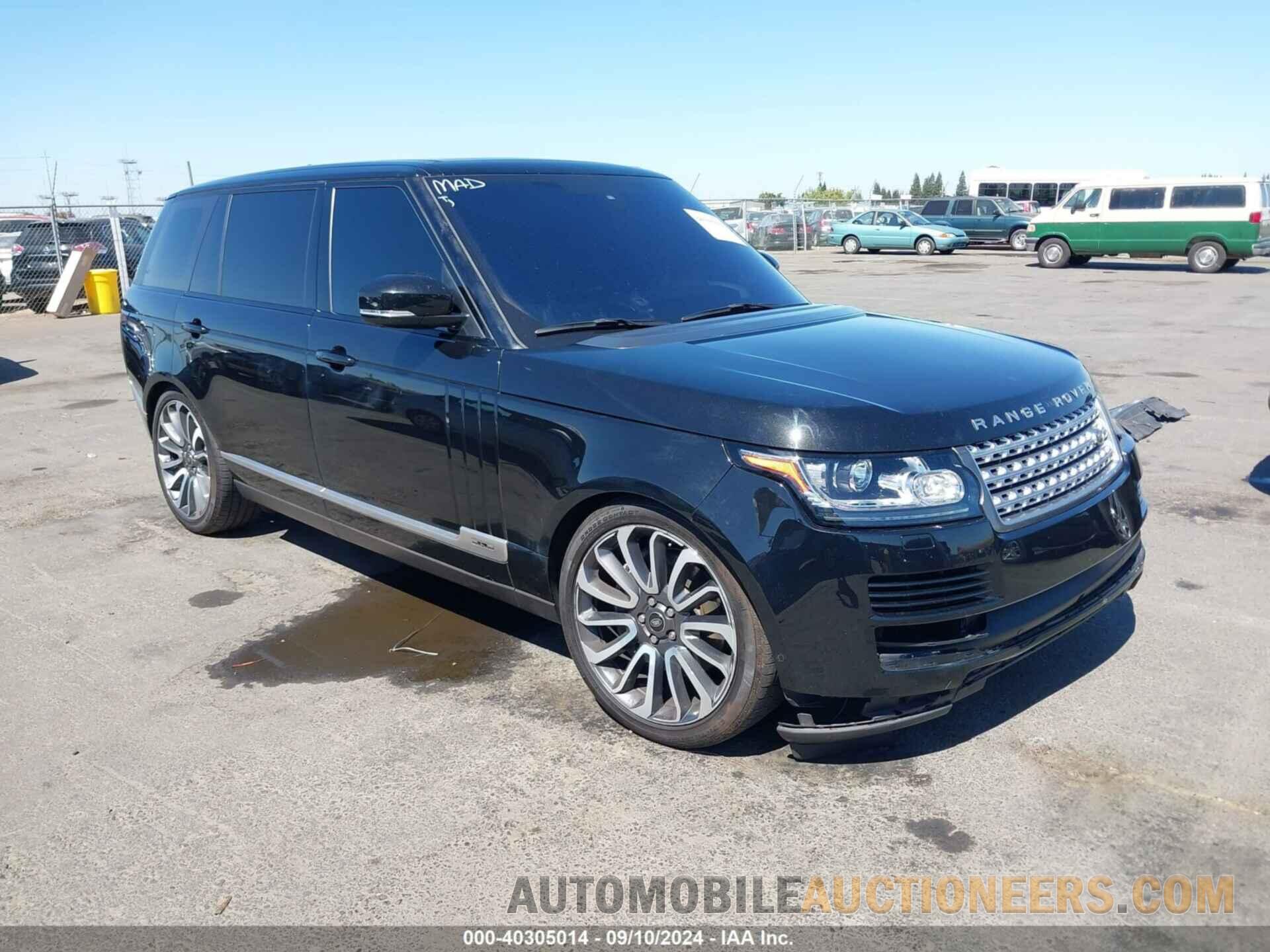 SALGS3EF0GA291975 LAND ROVER RANGE ROVER 2016