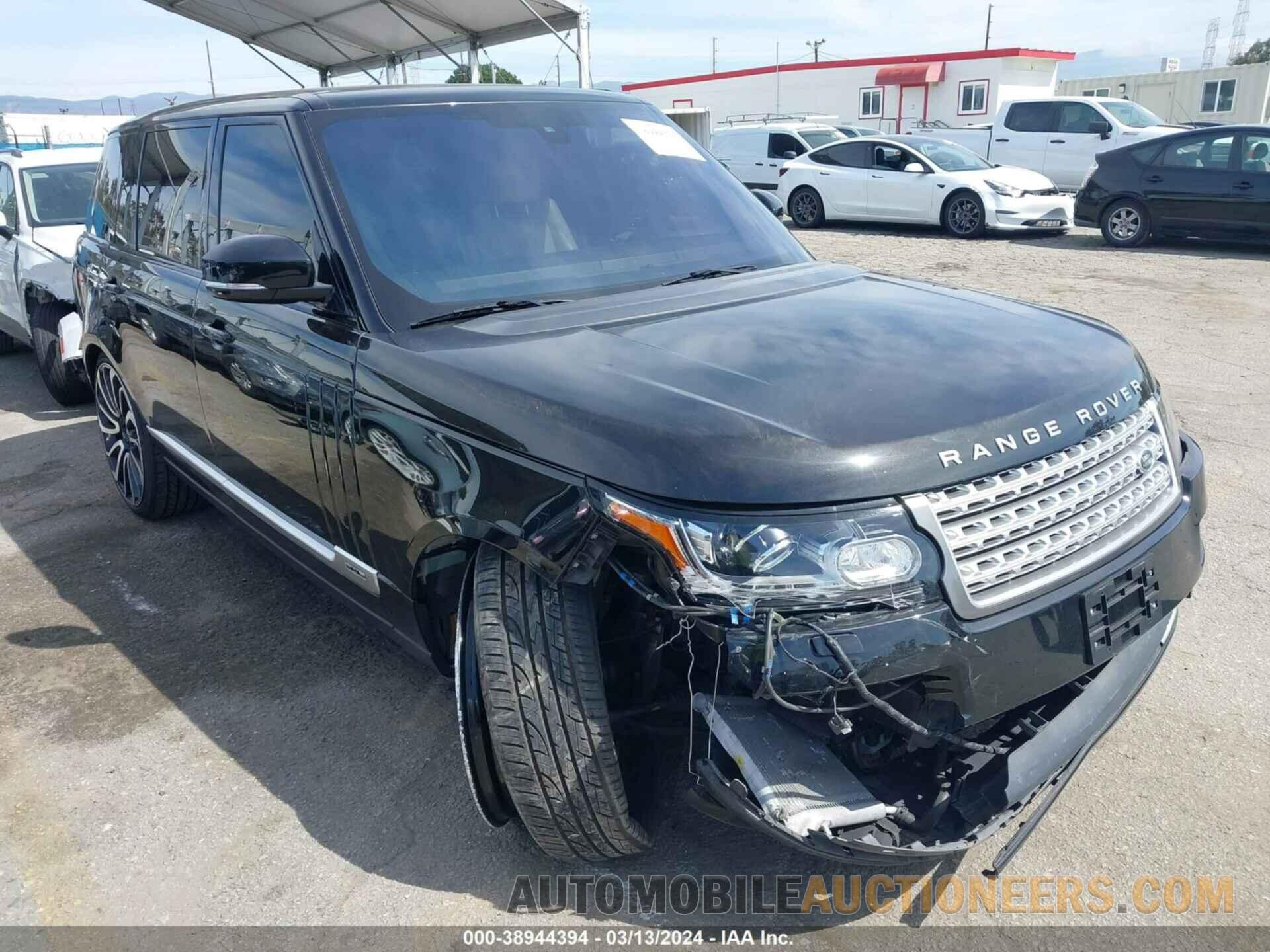 SALGS3EF0GA317250 LAND ROVER RANGE ROVER 2016