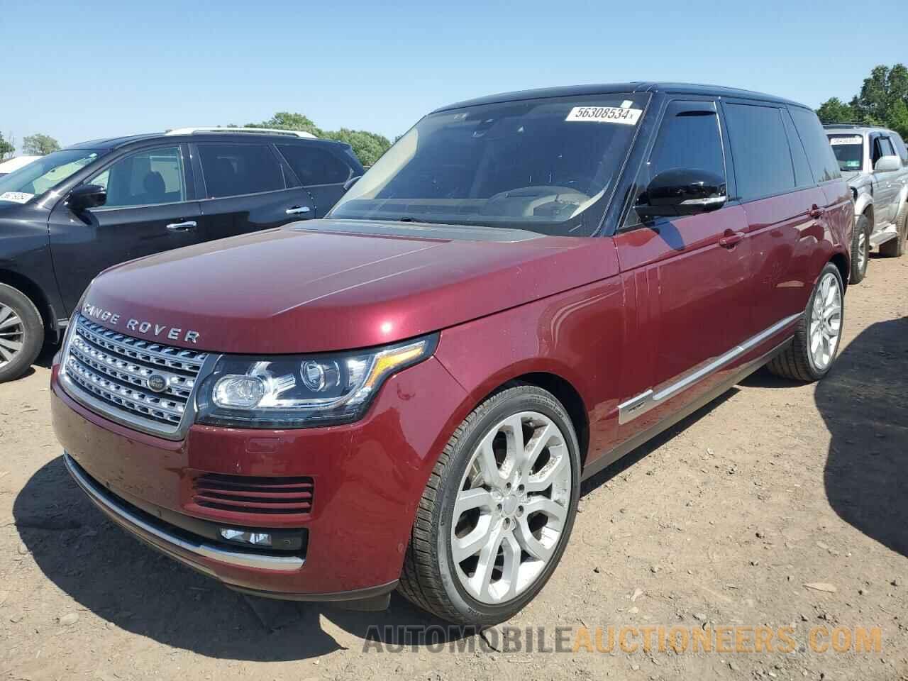 SALGS3EF1GA296327 LAND ROVER RANGEROVER 2016