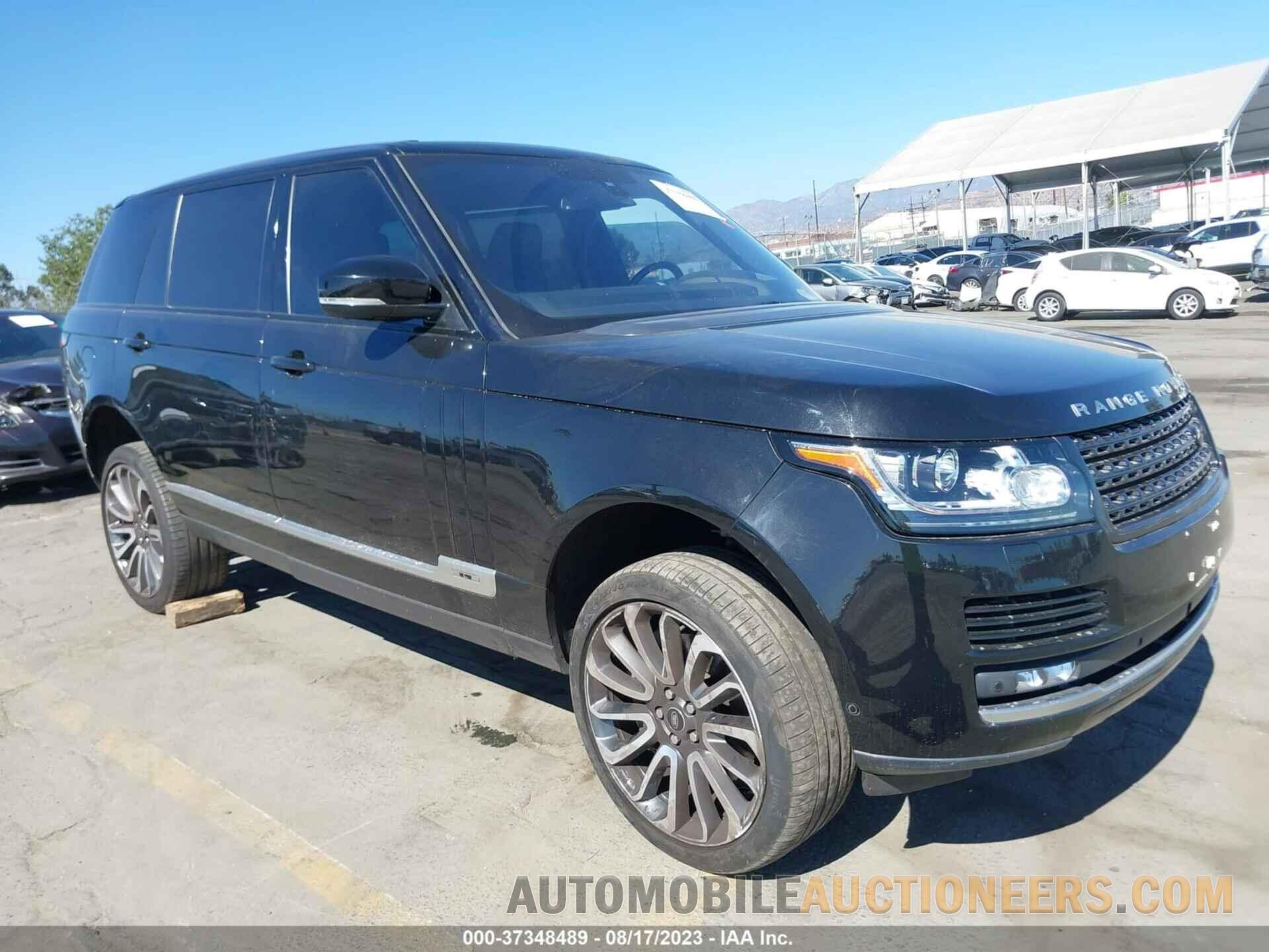 SALGS3EF2GA275177 LAND ROVER RANGE ROVER 2016