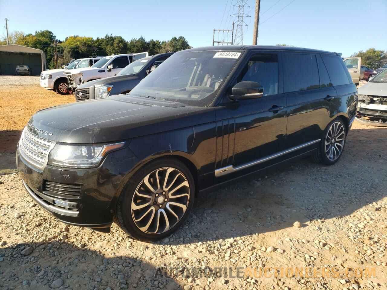 SALGS3EF5GA282771 LAND ROVER RANGEROVER 2016