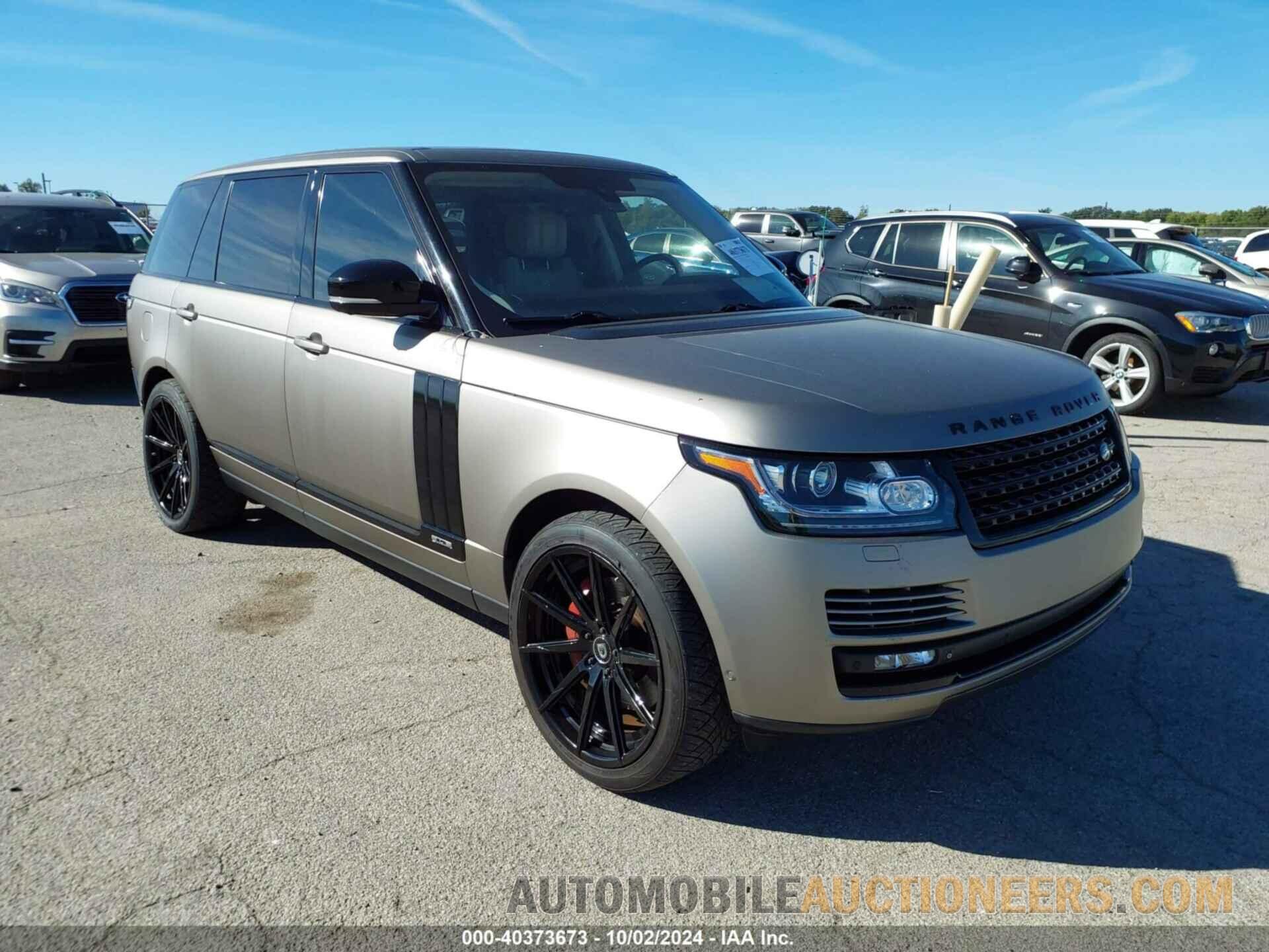 SALGS3TF0EA156902 LAND ROVER RANGE ROVER 2014