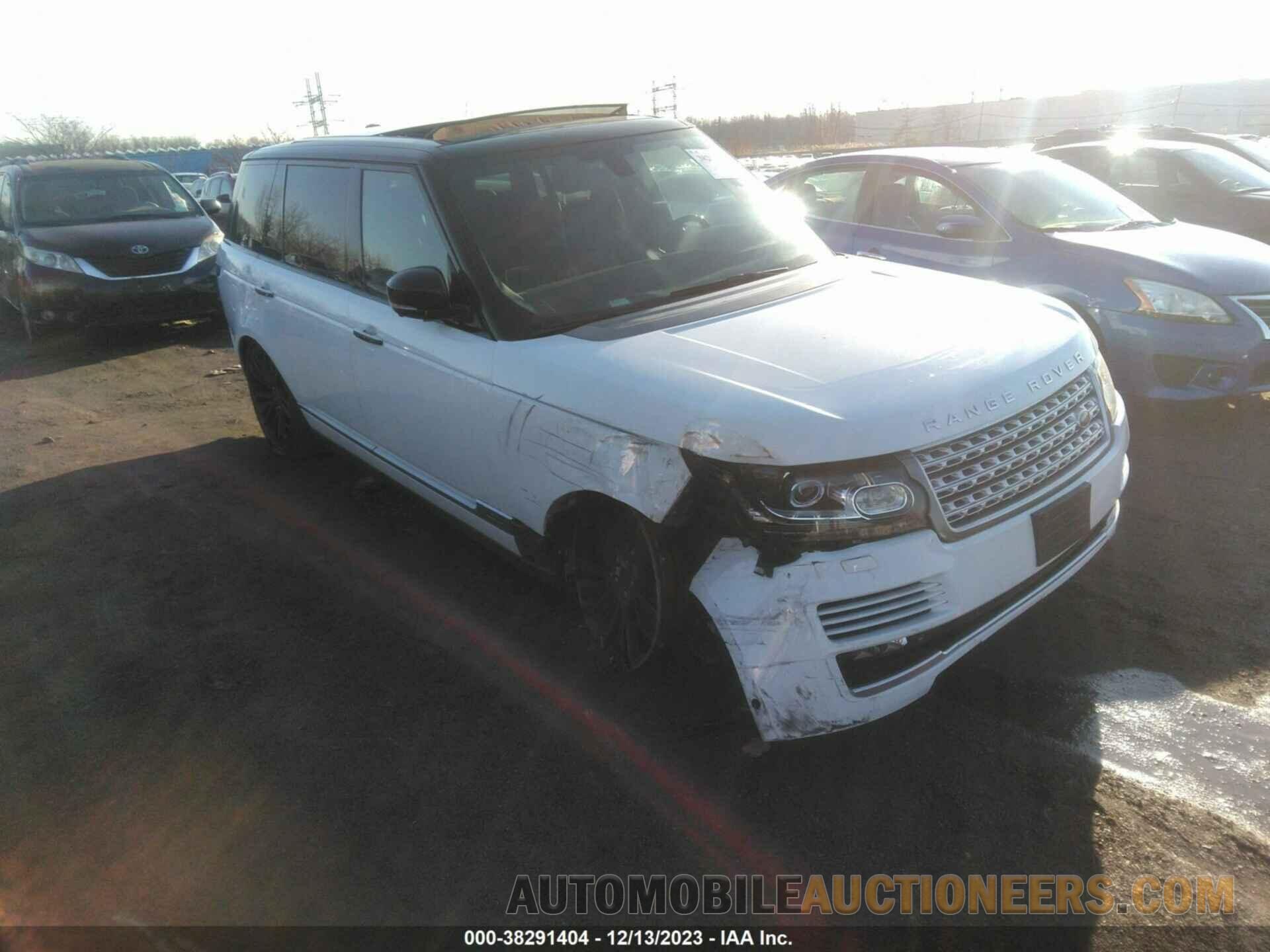 SALGS3TF0FA213035 LAND ROVER RANGE ROVER 2015