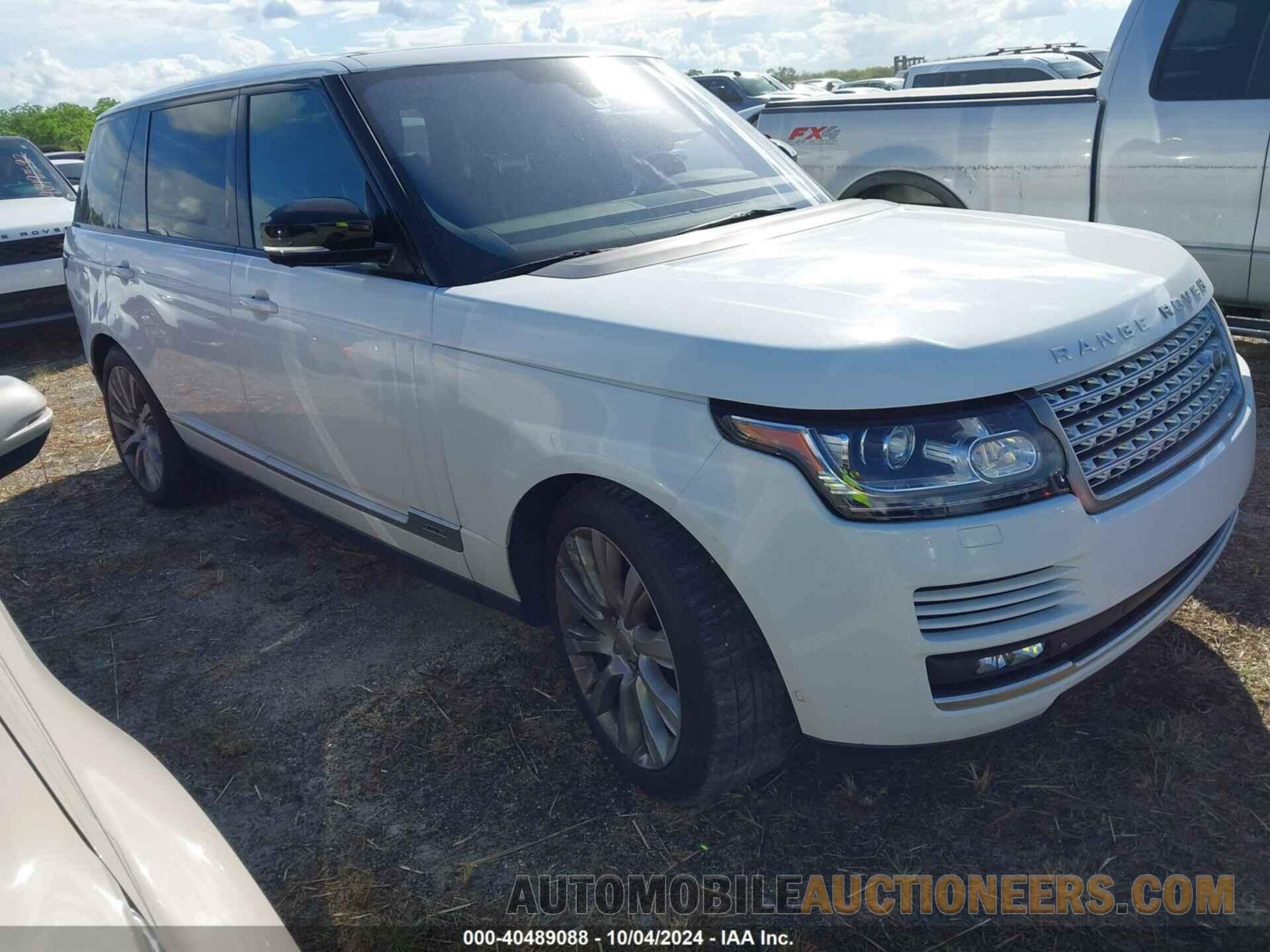 SALGS3TF8EA189033 LAND ROVER RANGE ROVER 2014