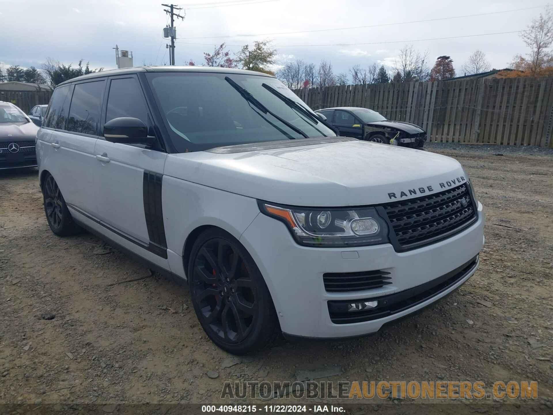 SALGS3TF9FA216631 LAND ROVER RANGE ROVER 2015