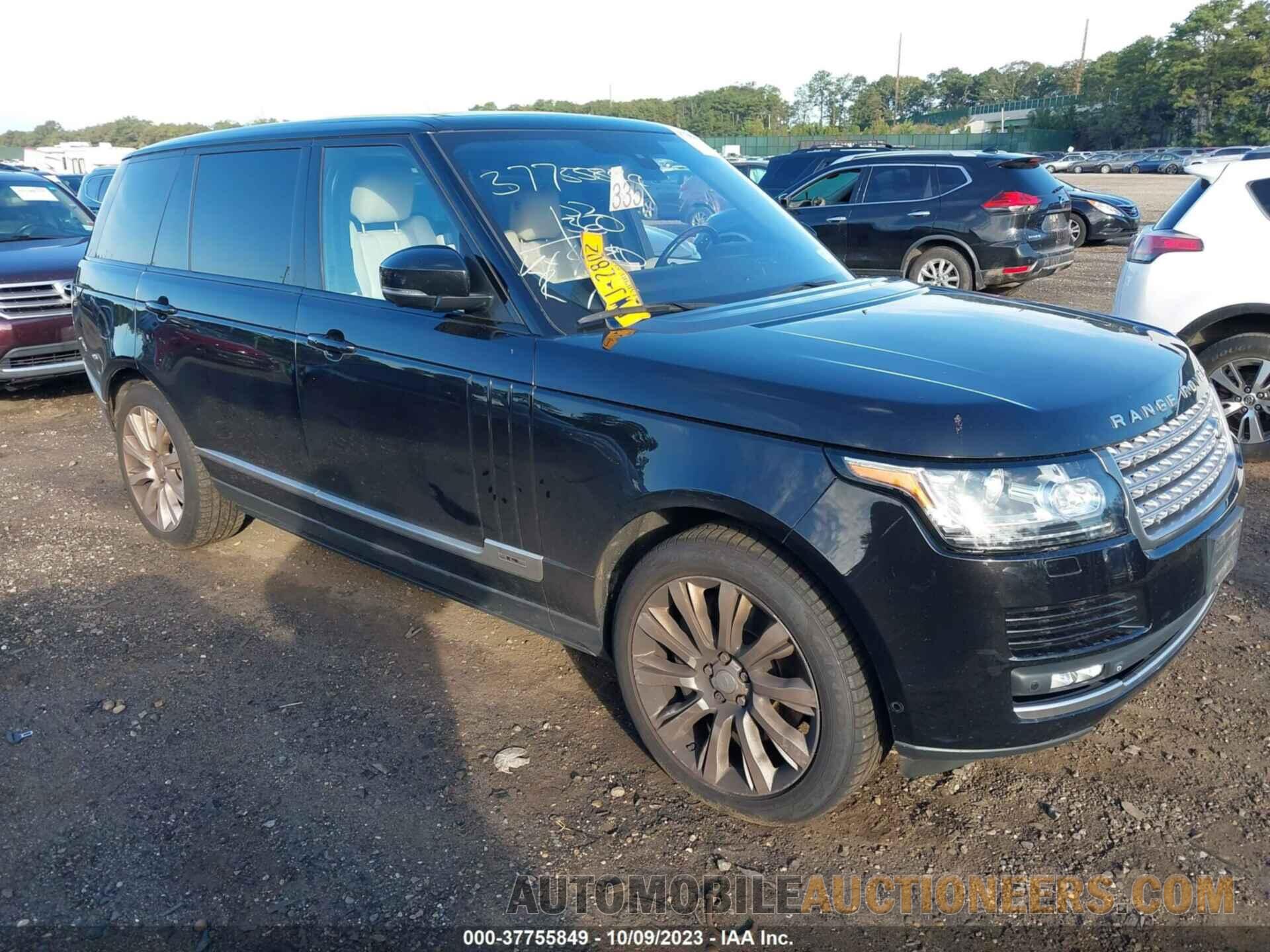 SALGS3TFXFA199368 LAND ROVER RANGE ROVER 2015