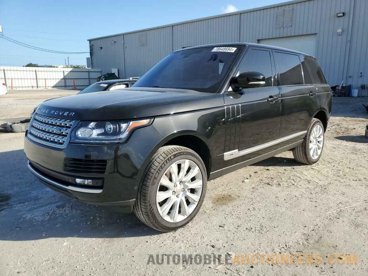 SALGS3TFXFA205329 LAND ROVER RANGEROVER 2015