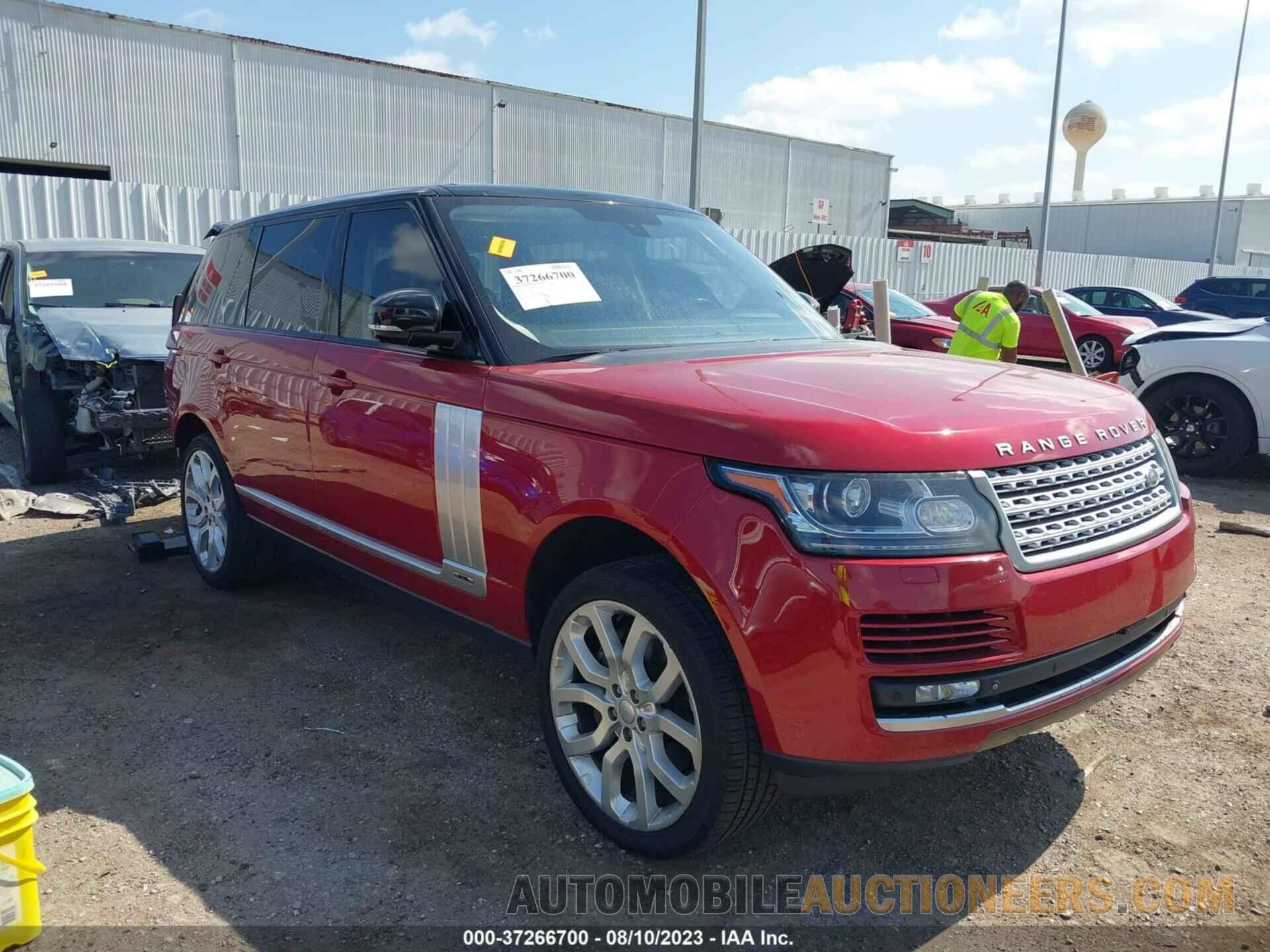 SALGS3TFXFA239559 LAND ROVER RANGE ROVER 2015