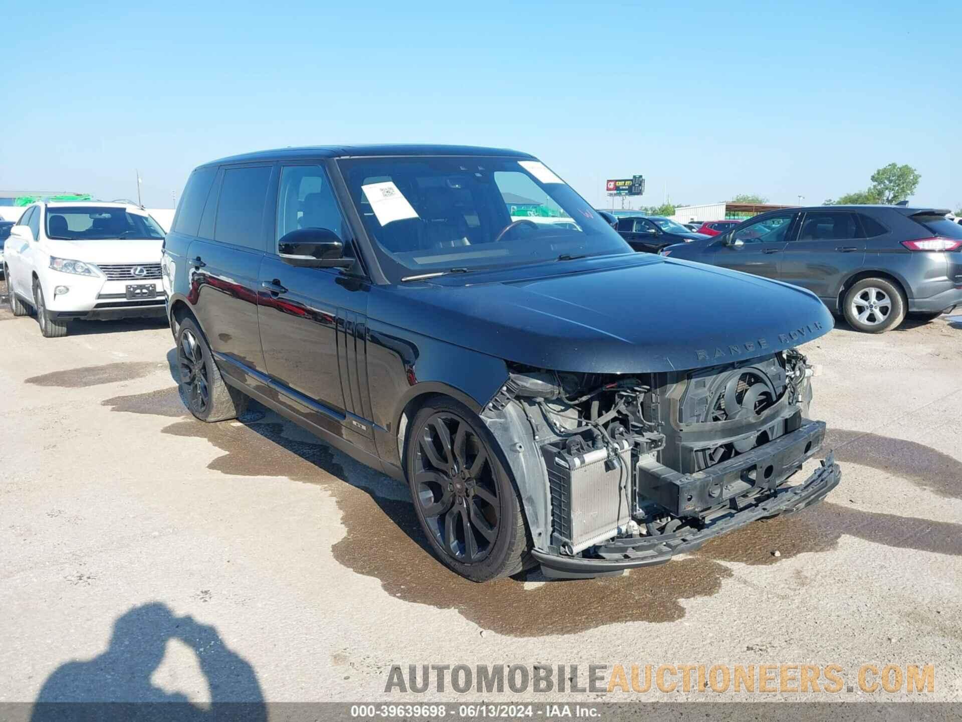 SALGS5FE0HA323181 LAND ROVER RANGE ROVER 2017