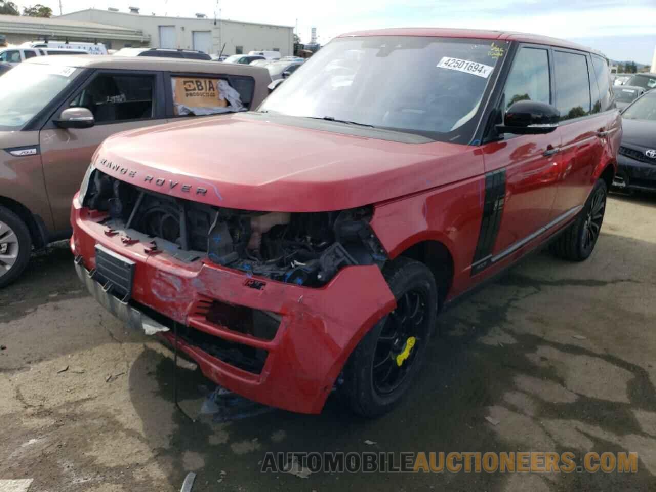 SALGS5FE0HA345505 LAND ROVER RANGEROVER 2017