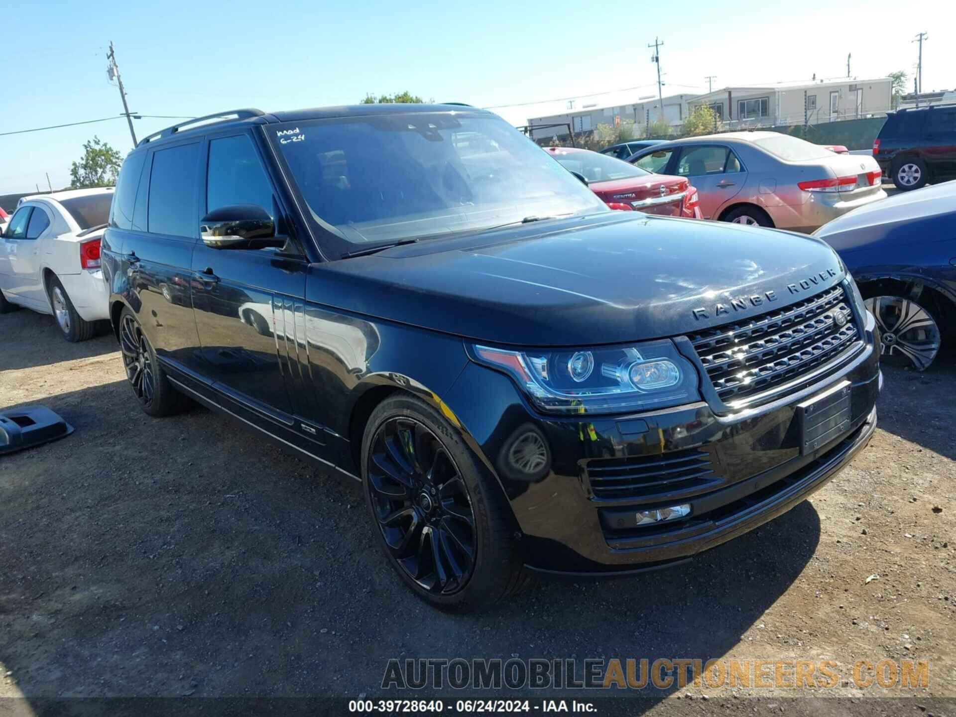 SALGS5FE1HA347960 LAND ROVER RANGE ROVER 2017