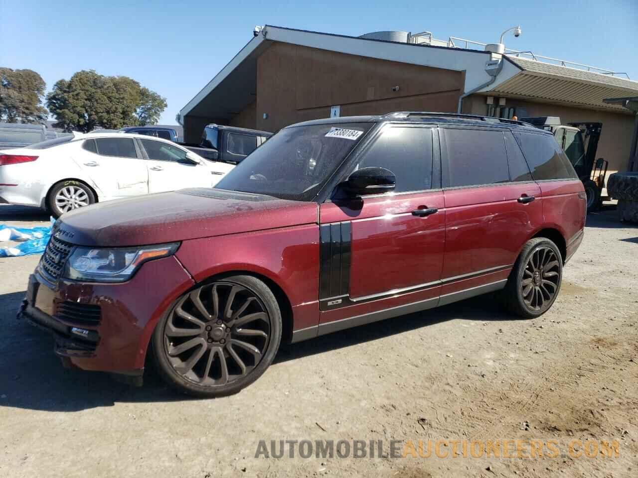 SALGS5FE5HA363336 LAND ROVER RANGEROVER 2017