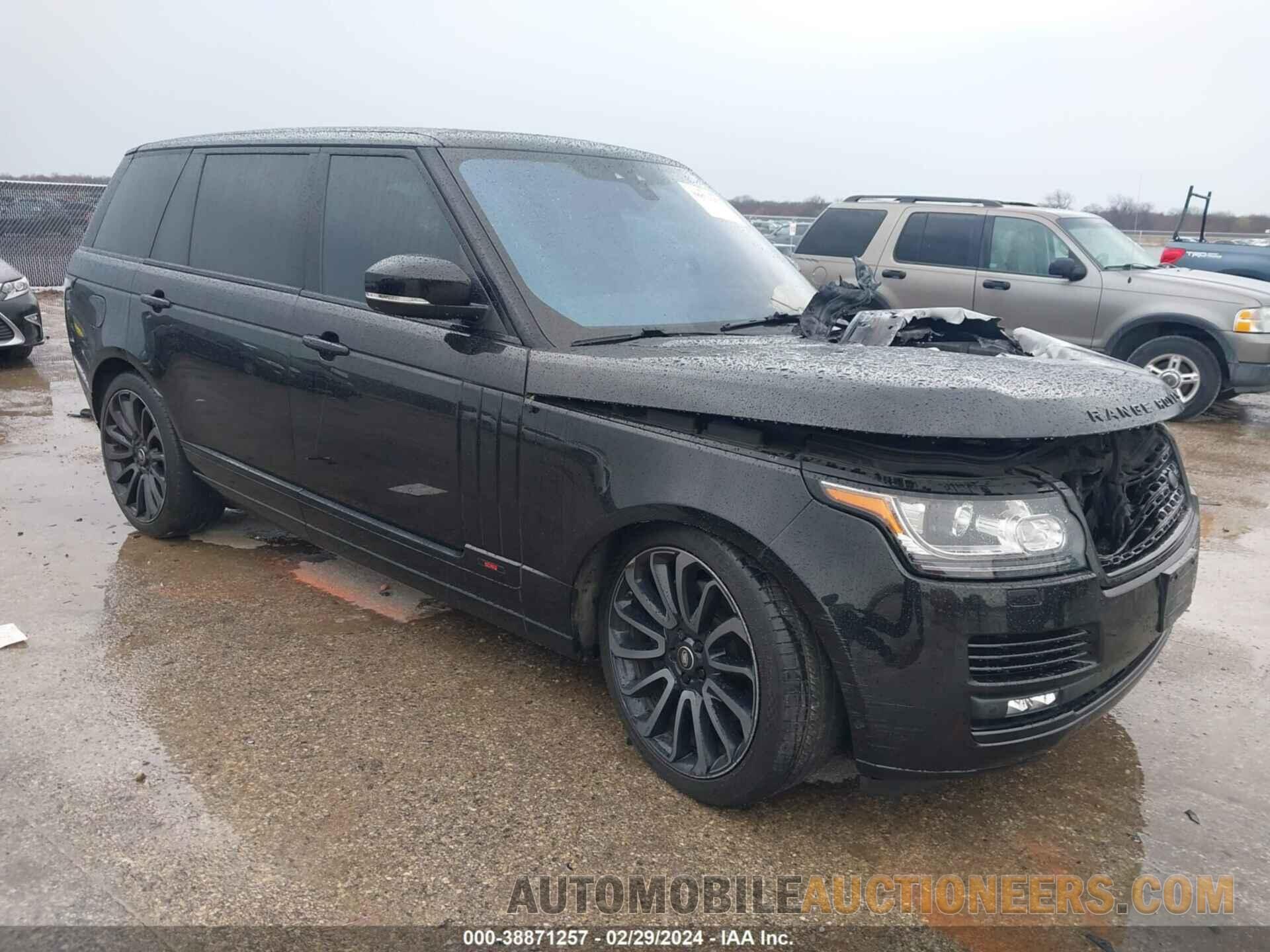 SALGS5FE6HA353852 LAND ROVER RANGE ROVER 2017