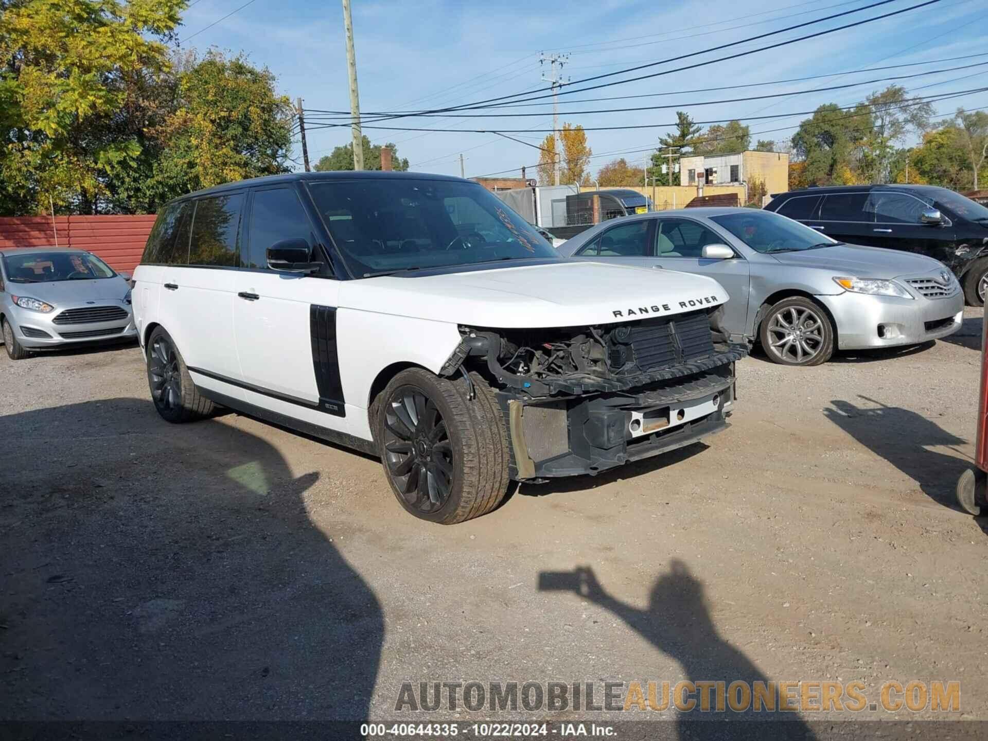 SALGS5FE7HA362320 LAND ROVER RANGE ROVER 2017