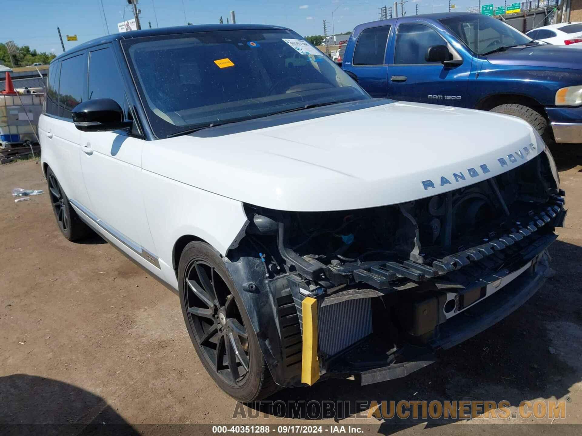 SALGS5FE8HA344697 LAND ROVER RANGE ROVER 2017