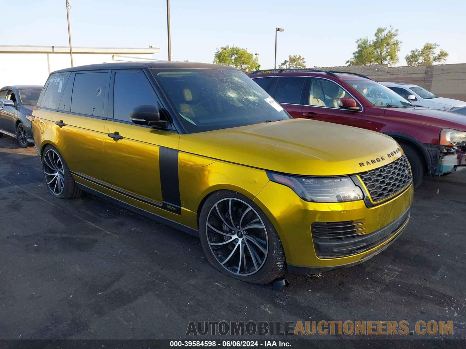 SALGS5RE0JA380563 LAND ROVER RANGE ROVER 2018