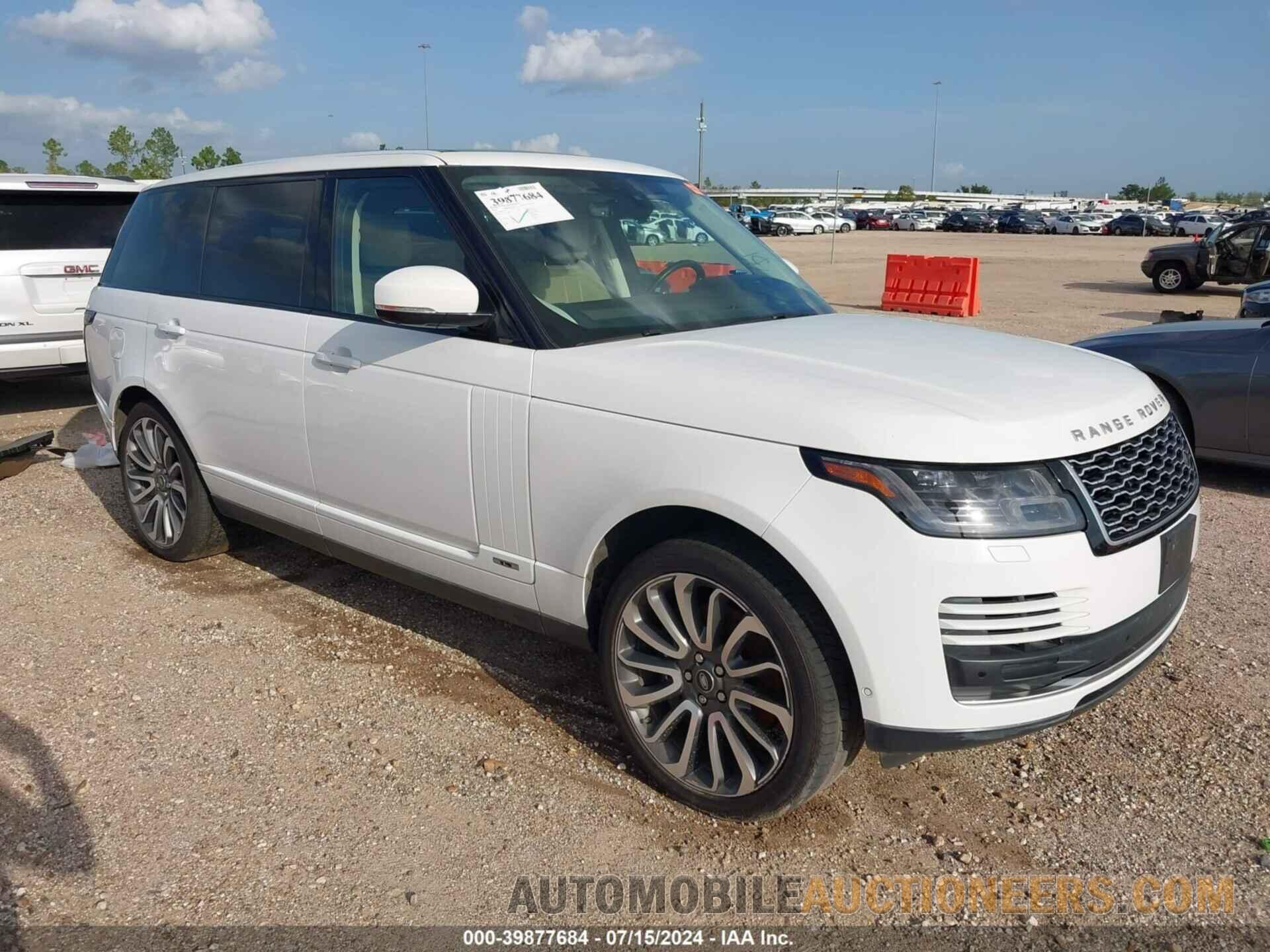 SALGS5RE0JA382104 LAND ROVER RANGE ROVER 2018