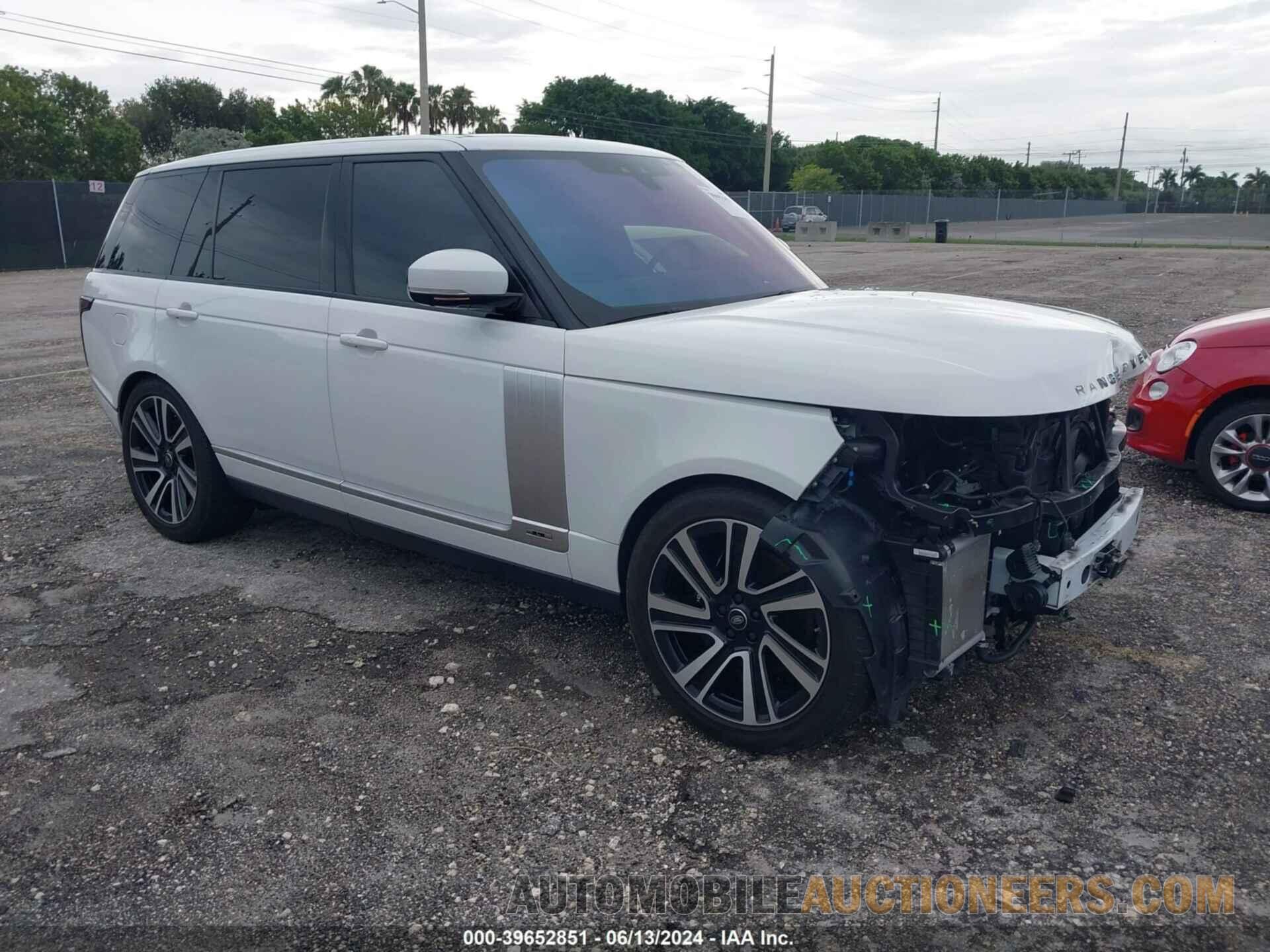 SALGS5RE3KA551176 LAND ROVER RANGE ROVER 2019