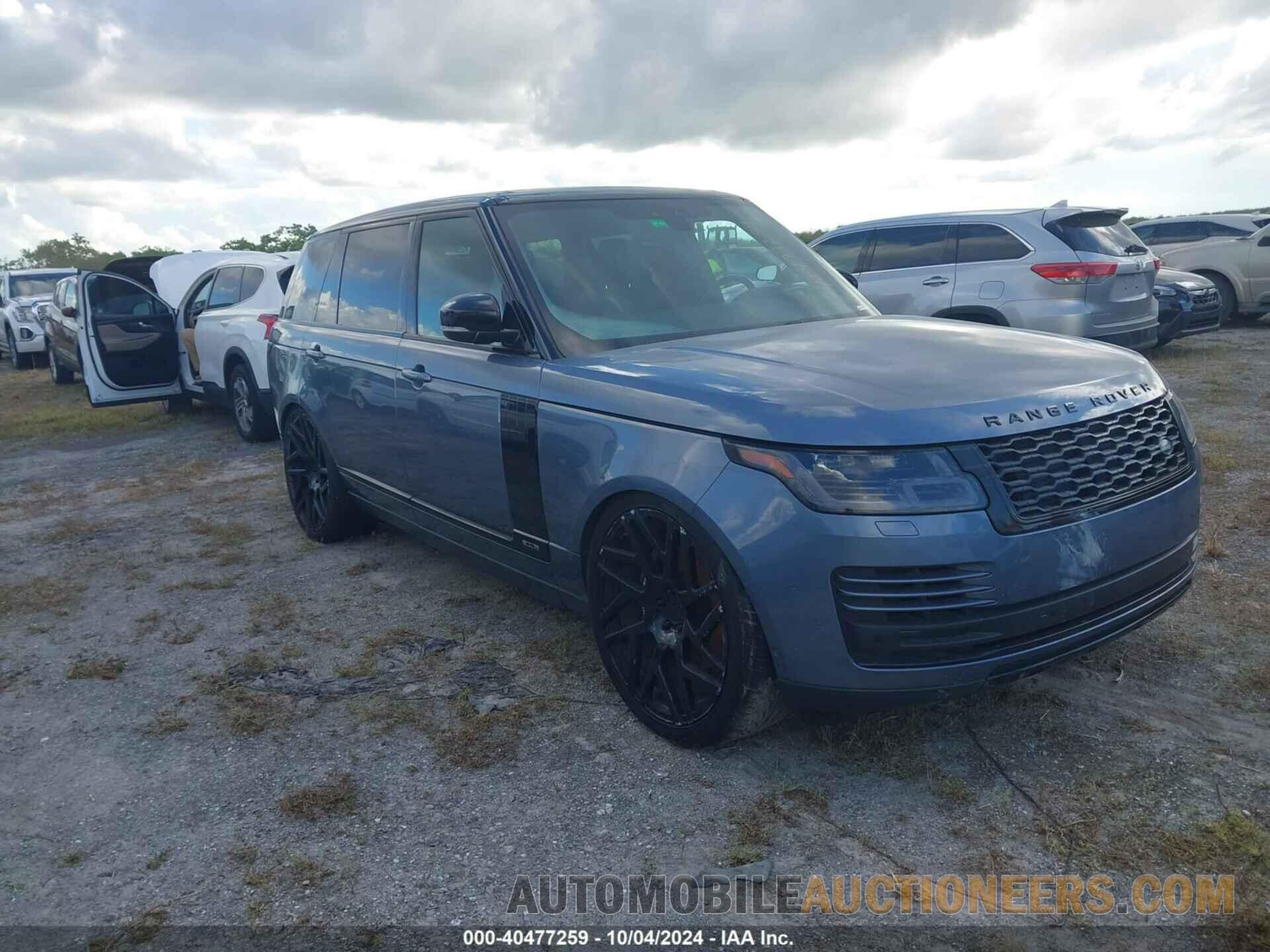 SALGS5RE8KA563002 LAND ROVER RANGE ROVER 2019