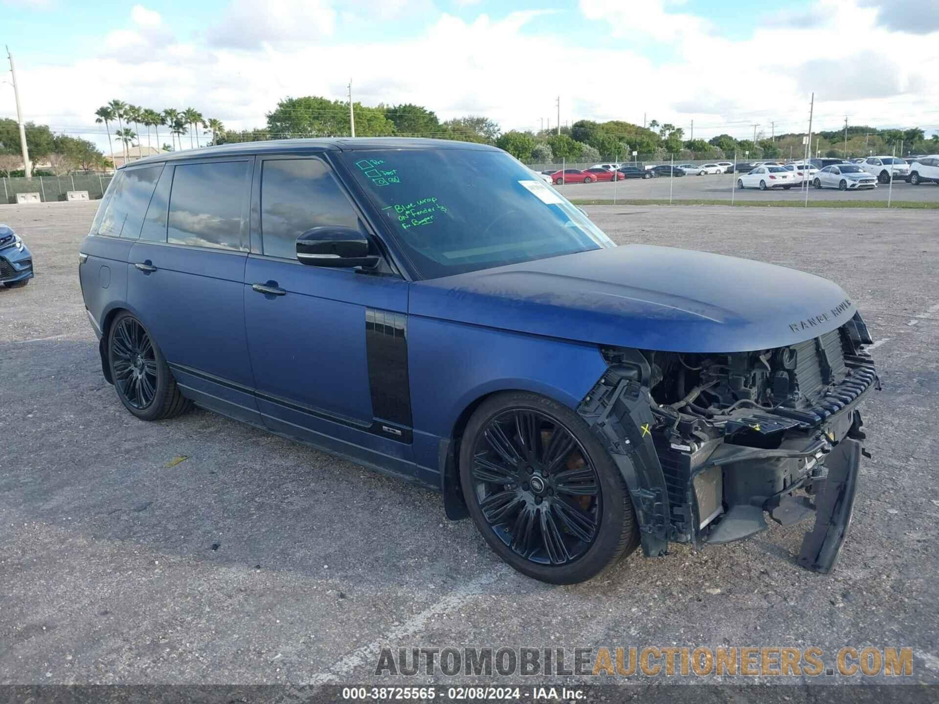 SALGS5SE2LA583421 LAND ROVER RANGE ROVER 2020