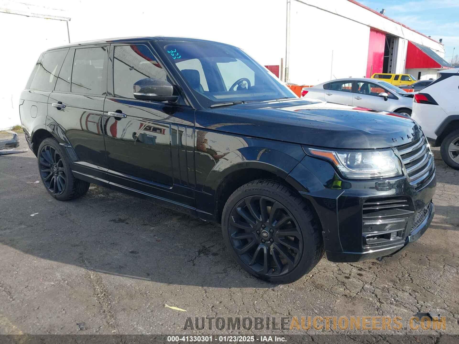 SALGV2EF0GA299639 LAND ROVER RANGE ROVER 2016