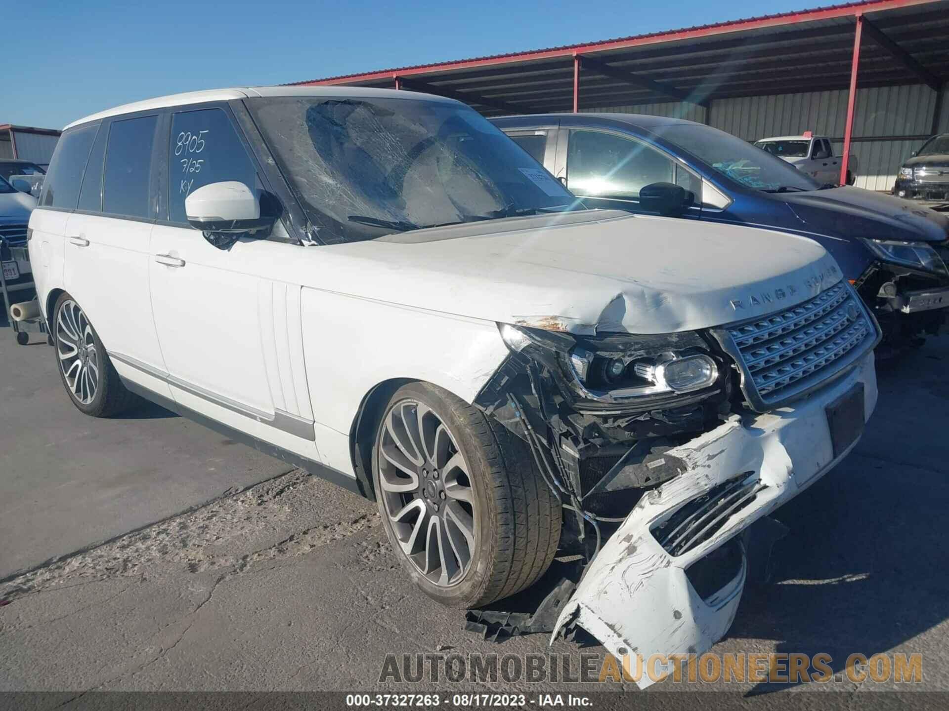 SALGV2EF1GA317470 LAND ROVER RANGE ROVER 2016