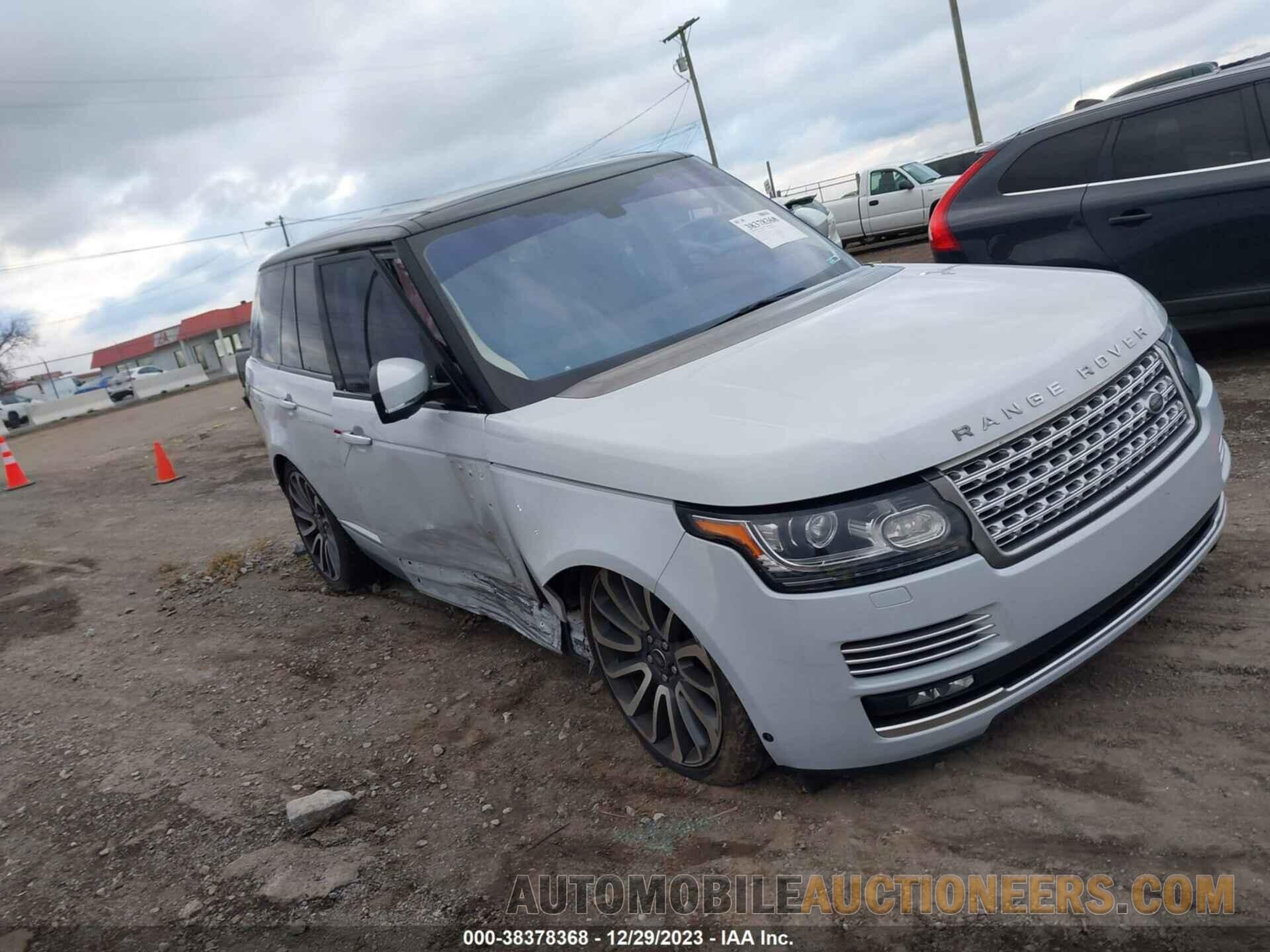 SALGV2EF3GA304834 LAND ROVER RANGE ROVER 2016