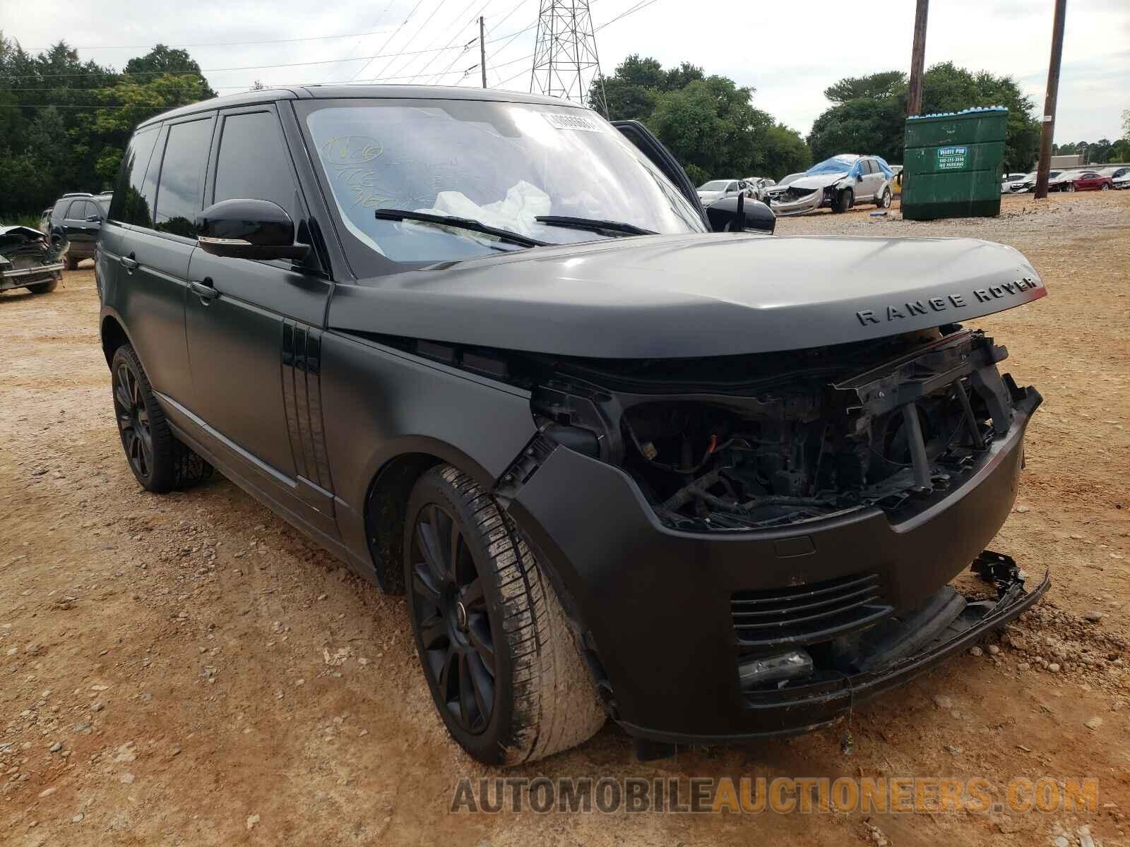 SALGV2EF6GA264958 LAND ROVER RANGEROVER 2016