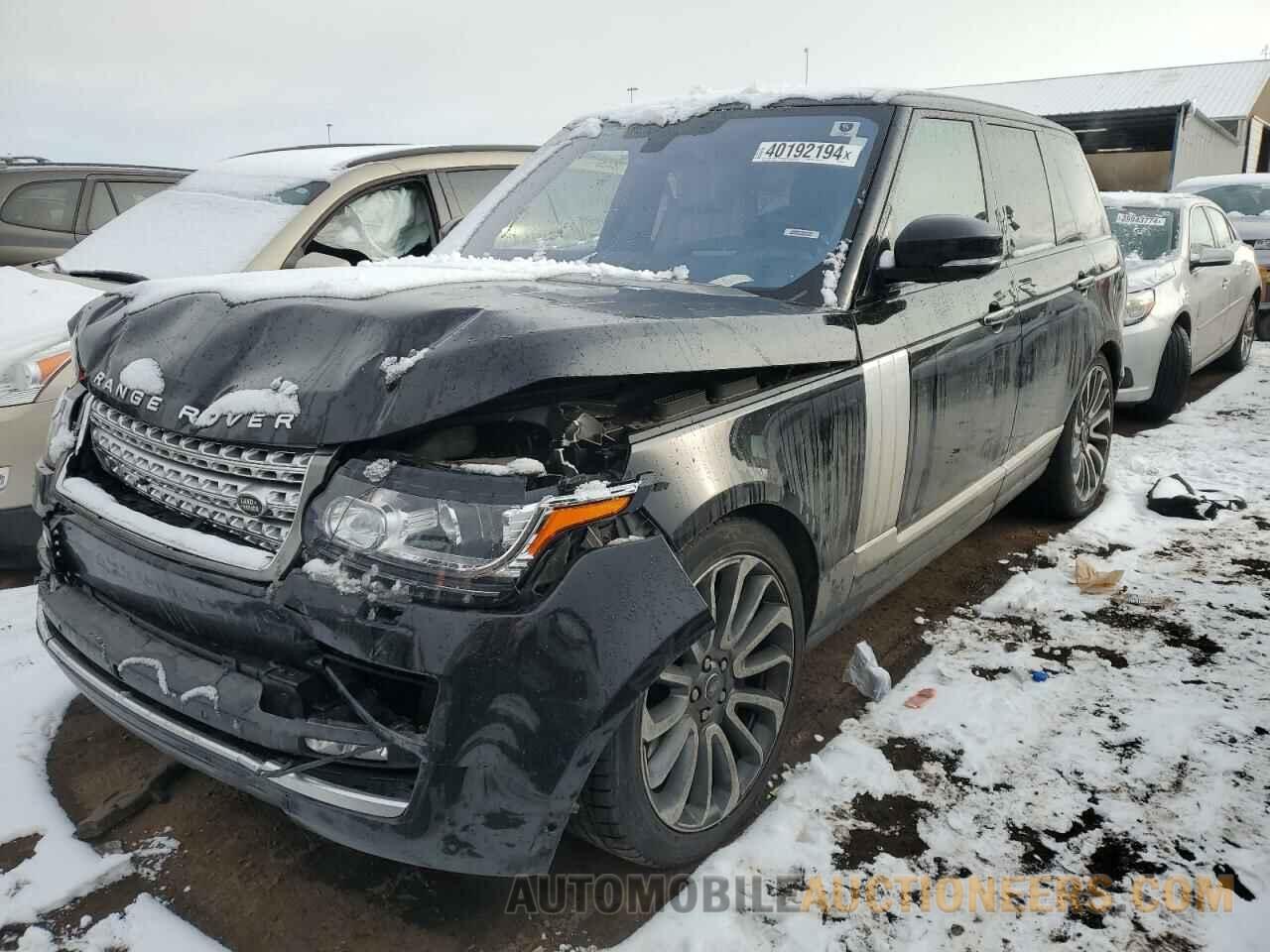 SALGV2EF7GA261647 LAND ROVER RANGEROVER 2016