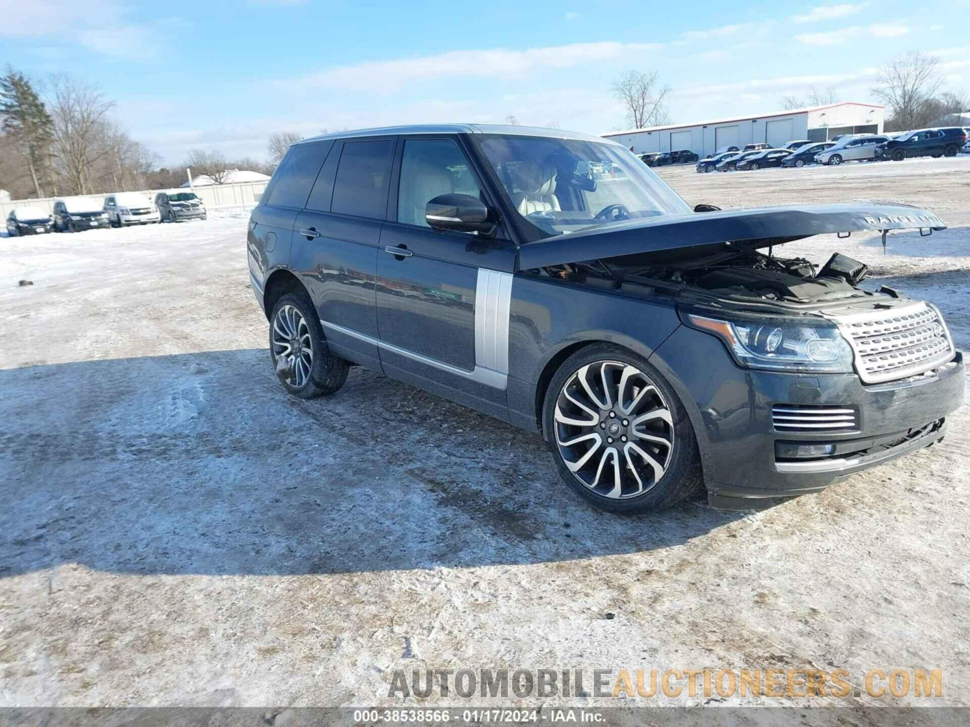 SALGV2EFXGA310226 LAND ROVER RANGE ROVER 2016