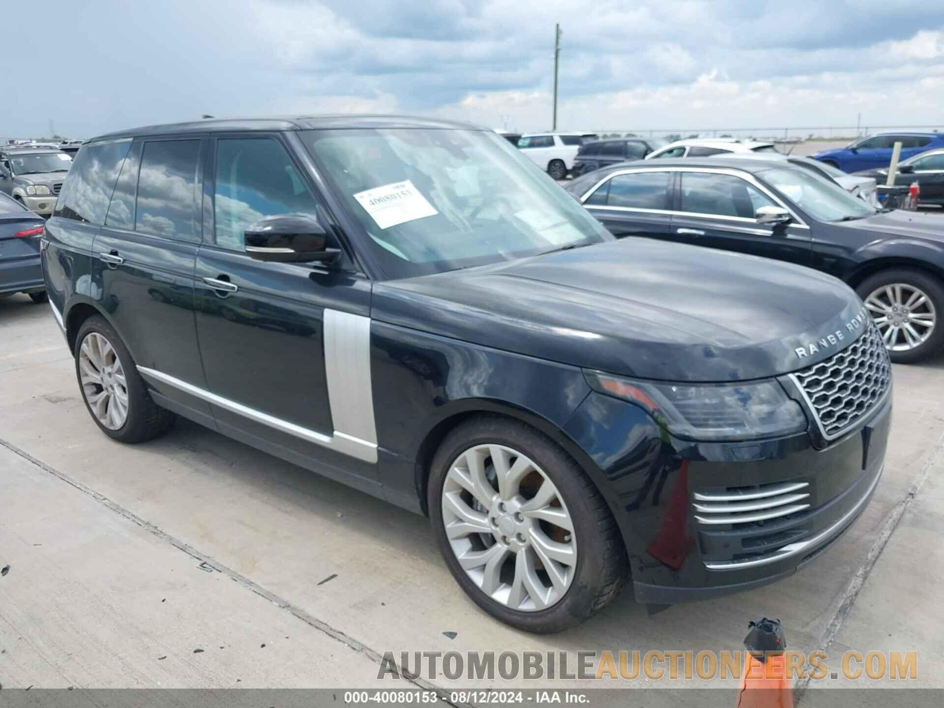 SALGV2RE1JA392615 LAND ROVER RANGE ROVER 2018